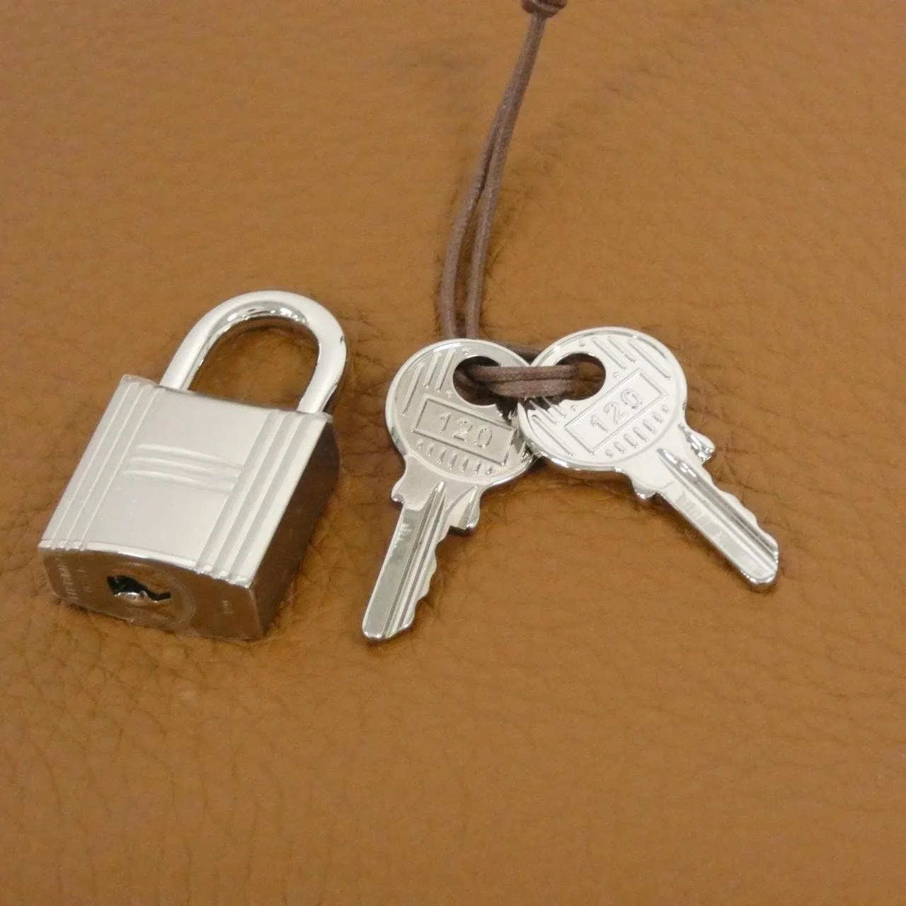 HERMES Picotin 056289CK Handbag Clemence 金色 Clemence 皮 未使用品 - 縮圖 3