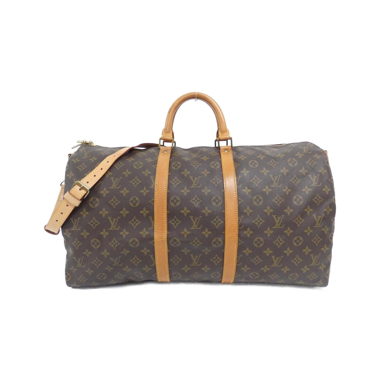 LOUIS VUITTON Keepall M41414 Boston Monogram 黑色