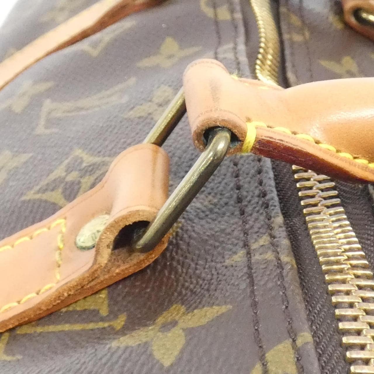 LOUIS VUITTON Keepall M41414 Boston Monogram Black Monogram - Thumbnail 8