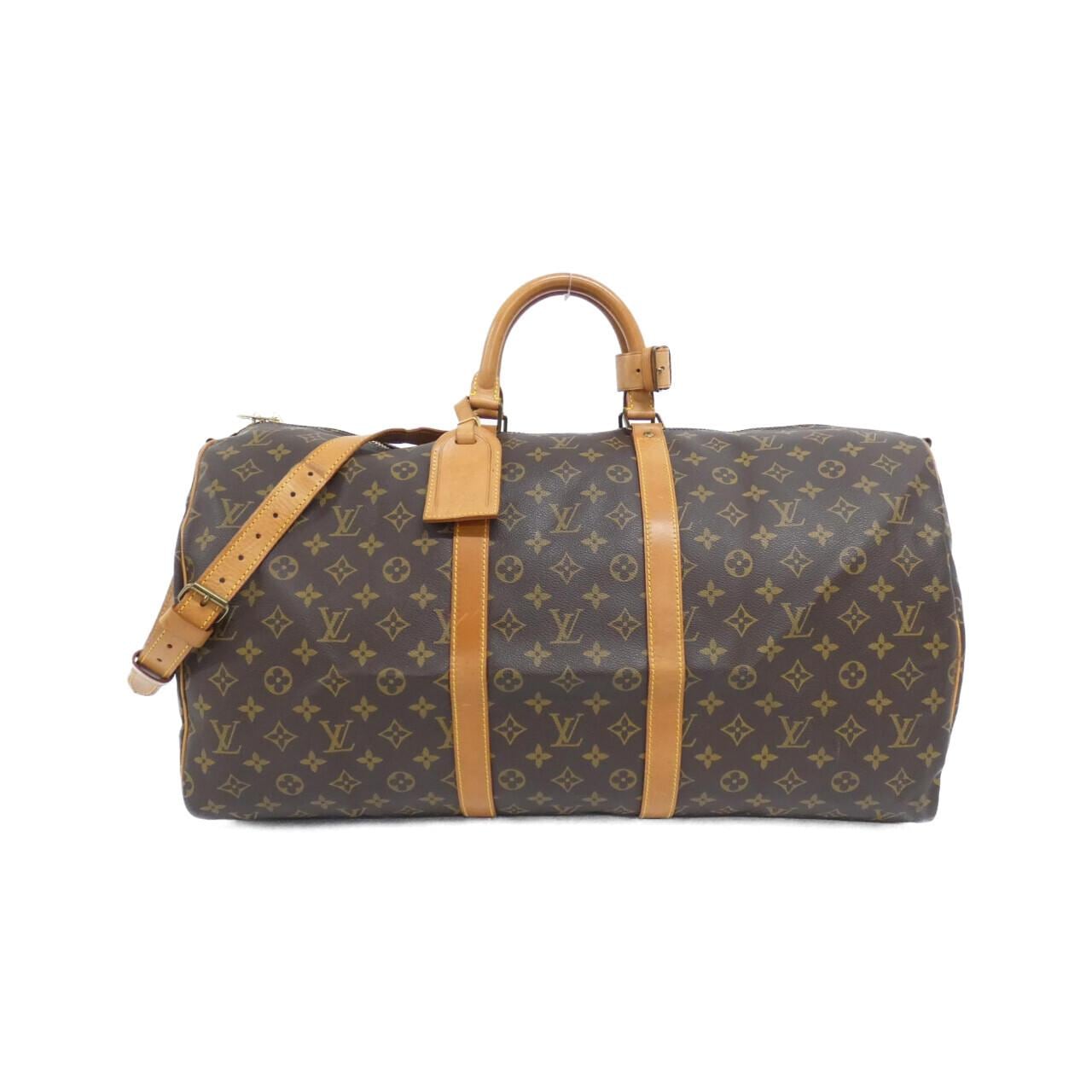 LOUIS VUITTON Keepall M41414 Boston Monogram 黑色