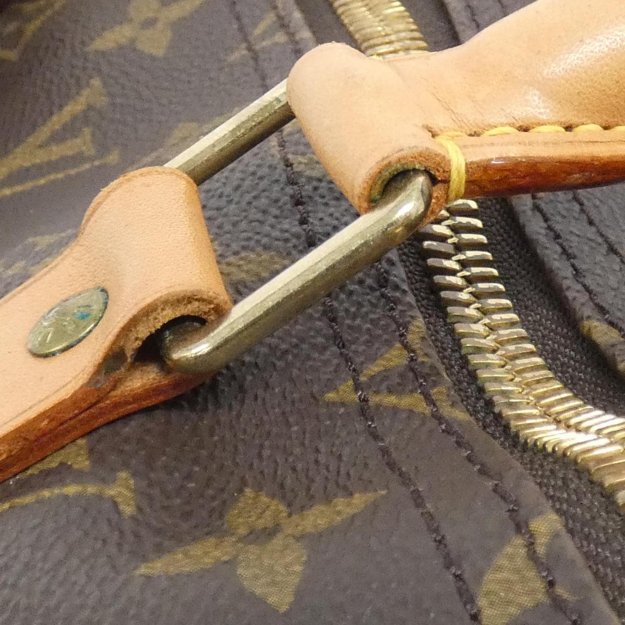 LOUIS VUITTON Keepall M41424 Boston Monogram Black Monogram Rank A - Thumbnail 7