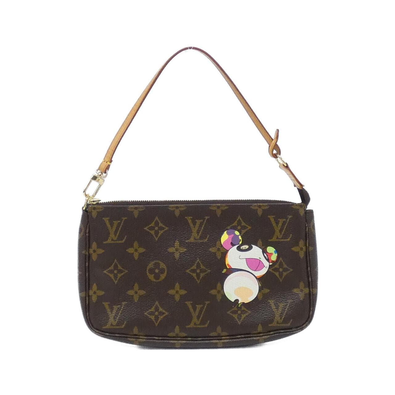 LOUIS VUITTON Pochette M51981 Pochette Monogram Black