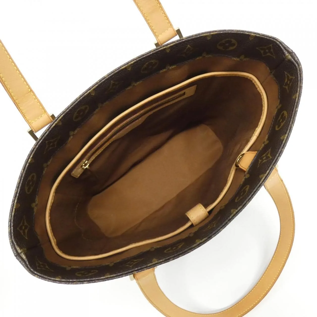 LOUIS VUITTON M51170 Handbag Monogram 黑色 Monogram 中古品A - 縮圖 5