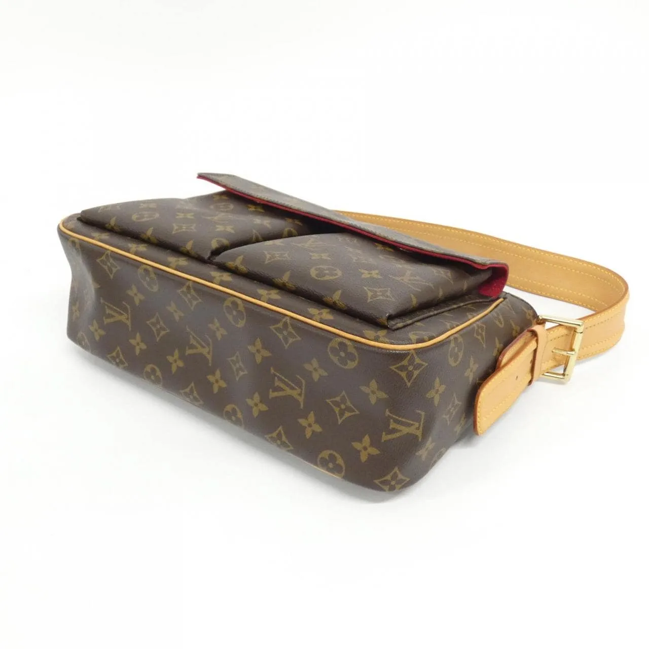 LOUIS VUITTON Viva Cité M51163 Shoulder Monogram 黑色 Monogram 中古品A - 縮圖 3