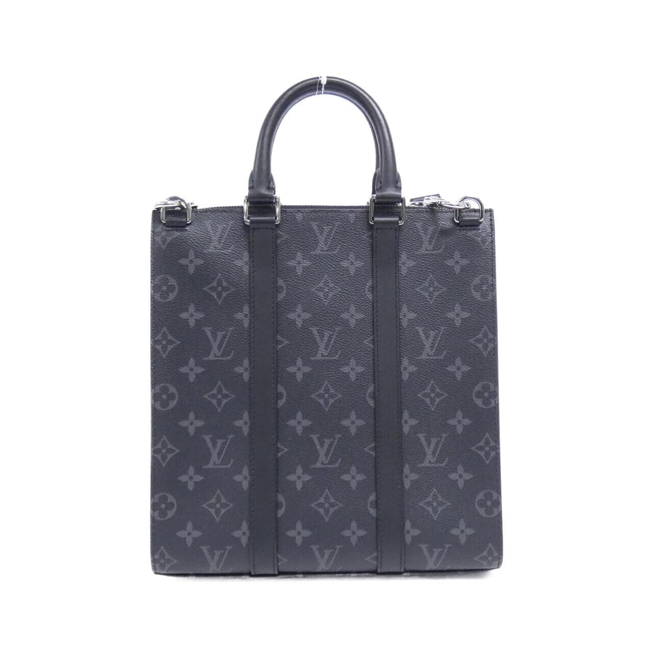 LOUIS VUITTON Eclipse M46098 Handbag Monogram 黑色 Monogram 中古品A - 縮圖 2