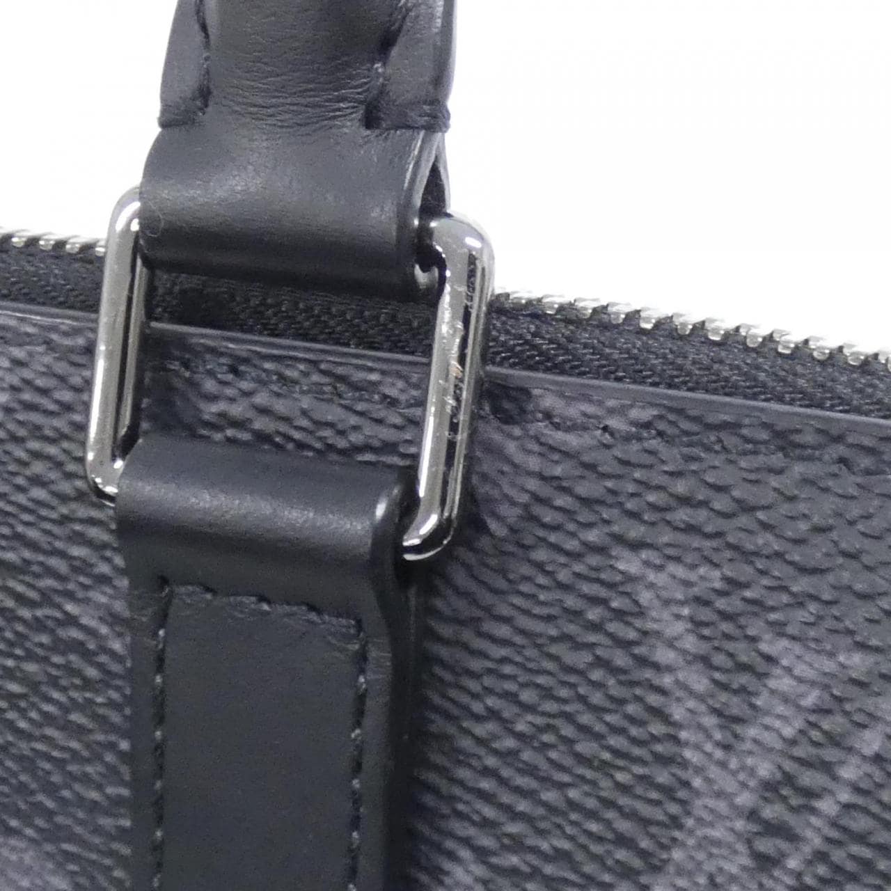 LOUIS VUITTON Eclipse M46098 Handbag Monogram 黑色 Monogram 中古品A - 縮圖 5