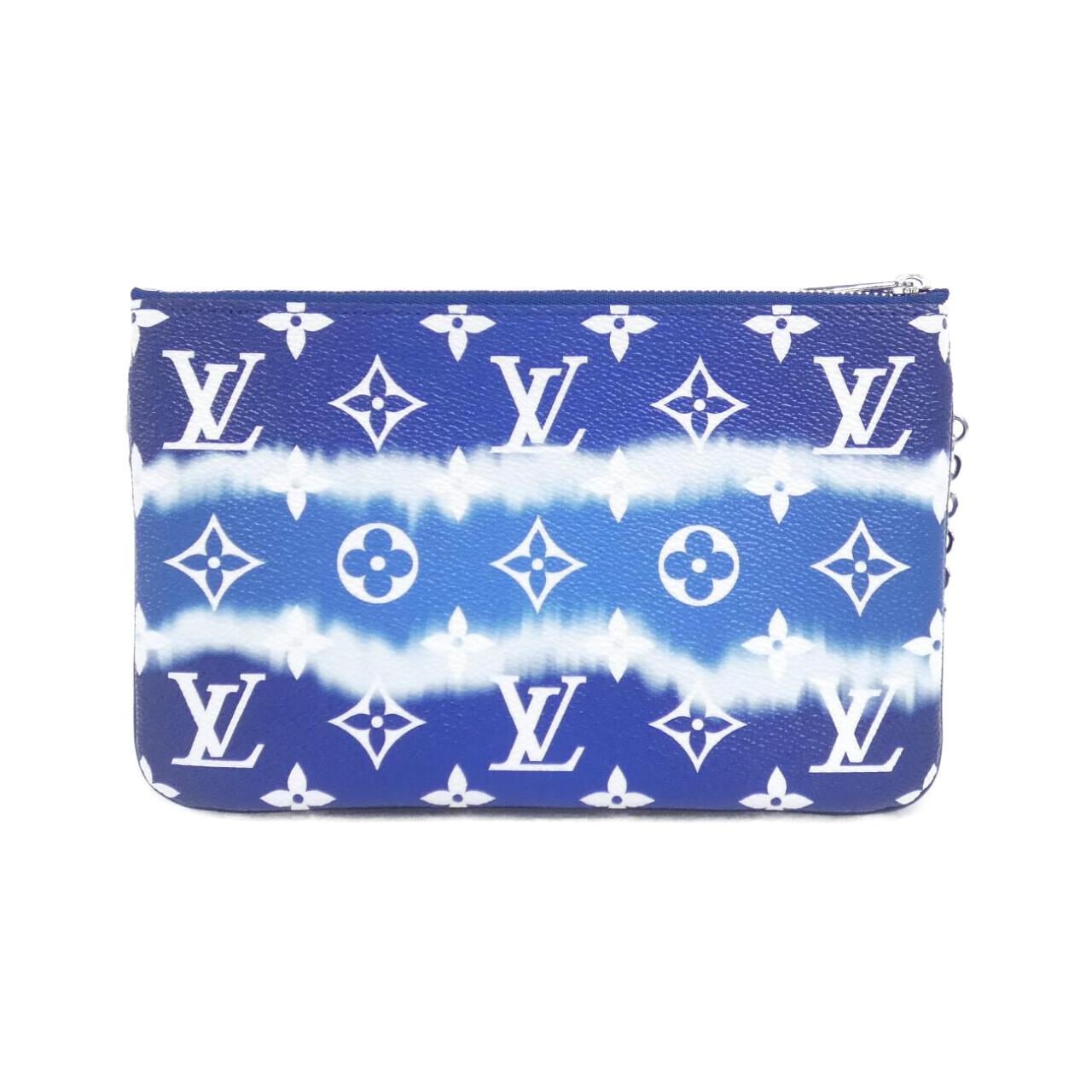 LOUIS VUITTON Pochette M69124 Shoulder Canvas Blue Canvas - Thumbnail 2