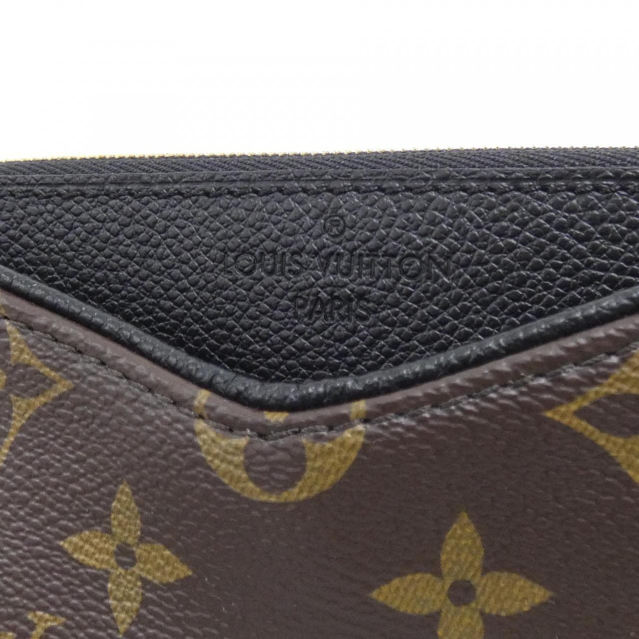LOUIS VUITTON M41639 Shoulder Monogram 黑色 Monogram 中古品A - 縮圖 4