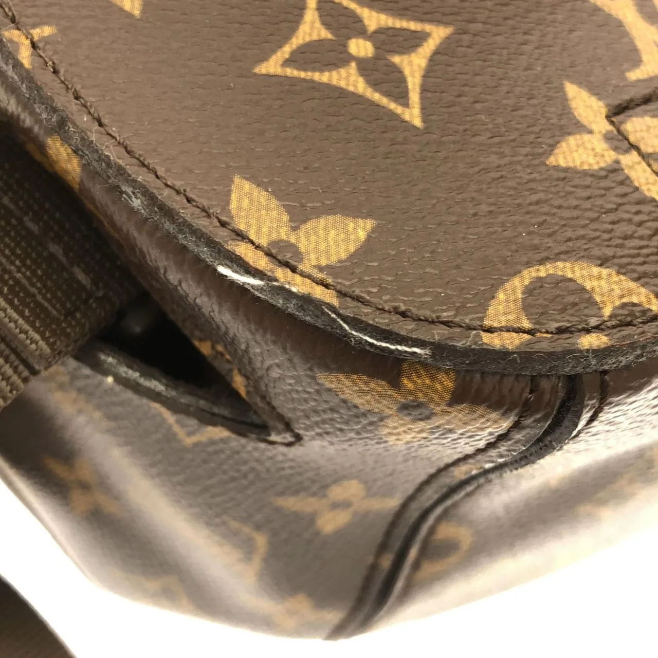 LOUIS VUITTON M40278 Backpack Monogram 米色 Monogram 中古品B - 縮圖 4