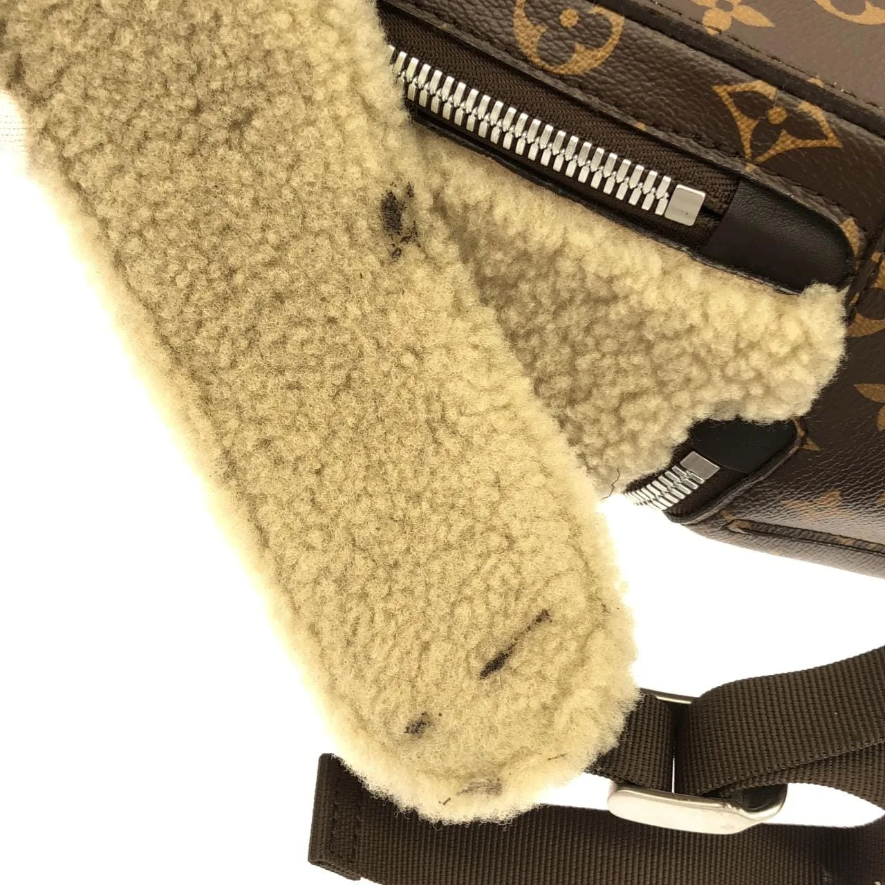 LOUIS VUITTON M40278 Backpack Monogram 米色 Monogram 中古品B - 縮圖 6