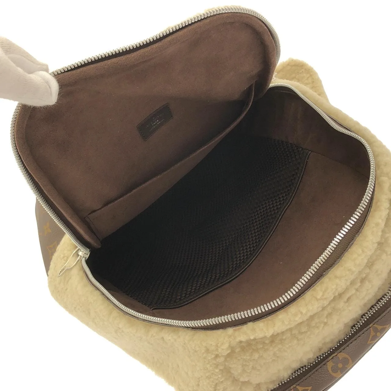 LOUIS VUITTON M40278 Backpack Monogram 米色 Monogram 中古品B - 縮圖 9