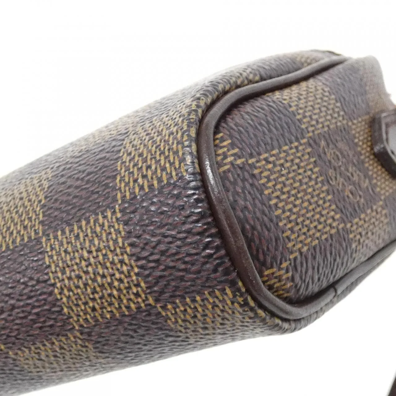 LOUIS VUITTON Pochette N51296 Shoulder Damier 黑色 Damier 中古品A - 縮圖 3