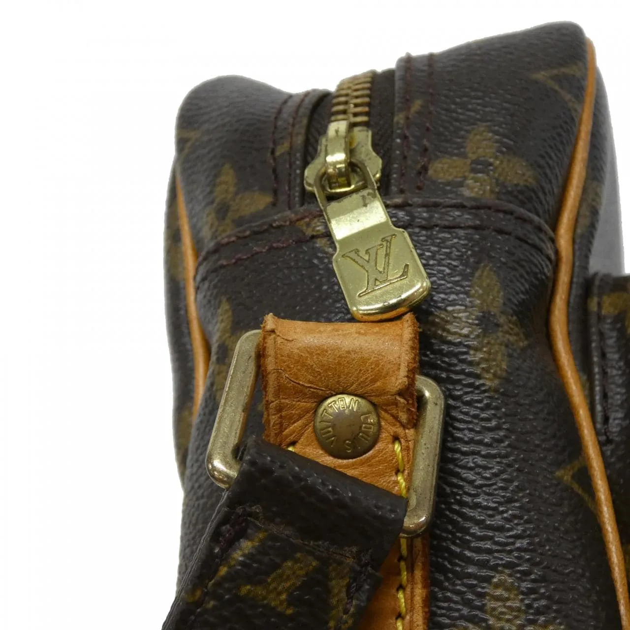 LOUIS VUITTON Nile M45244 Shoulder Monogram Black Monogram Rank B - Thumbnail 5