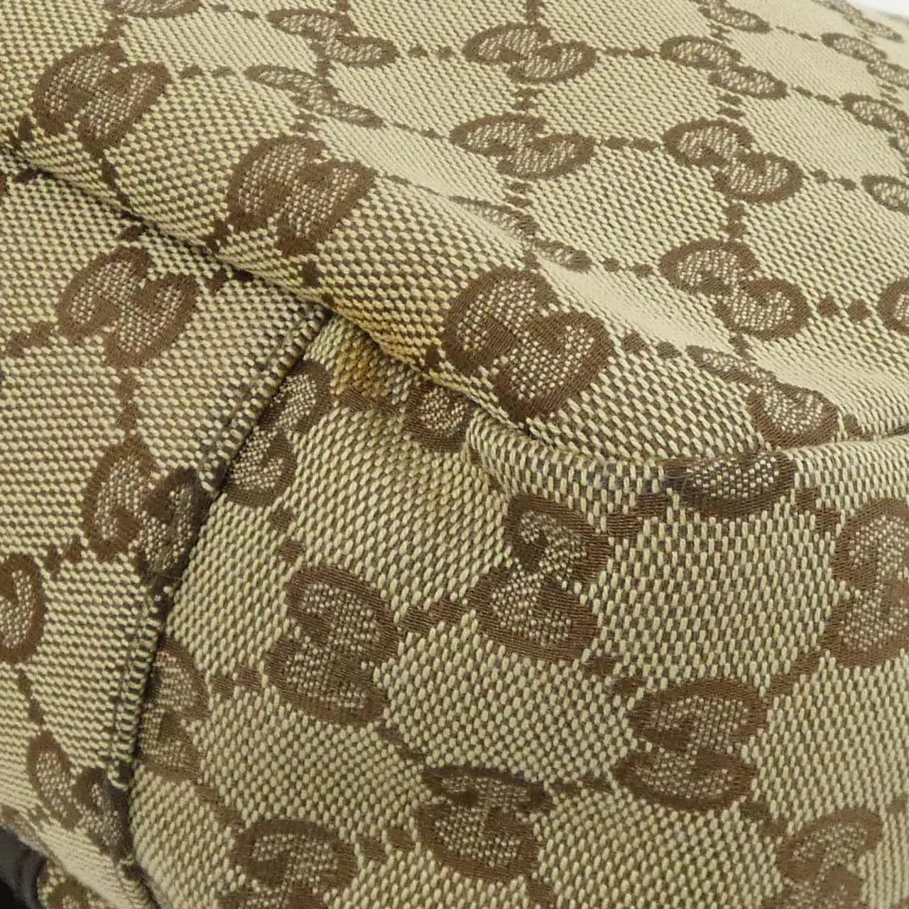 GUCCI 145859 Shoulder Canvas Beige Canvas - Thumbnail 3