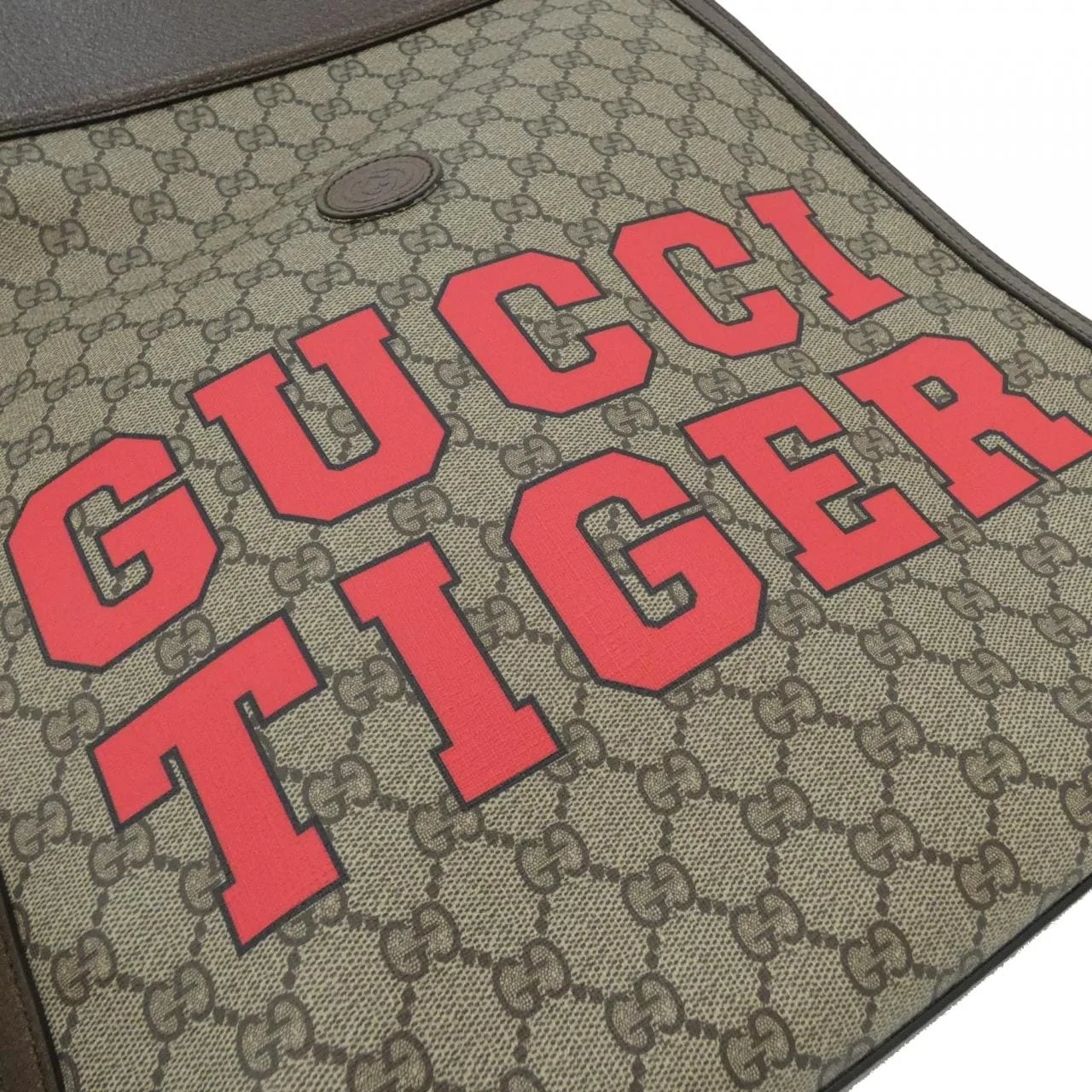 GUCCI 688497 Handbag Canvas 黑色 帆布 中古品A - 縮圖 4