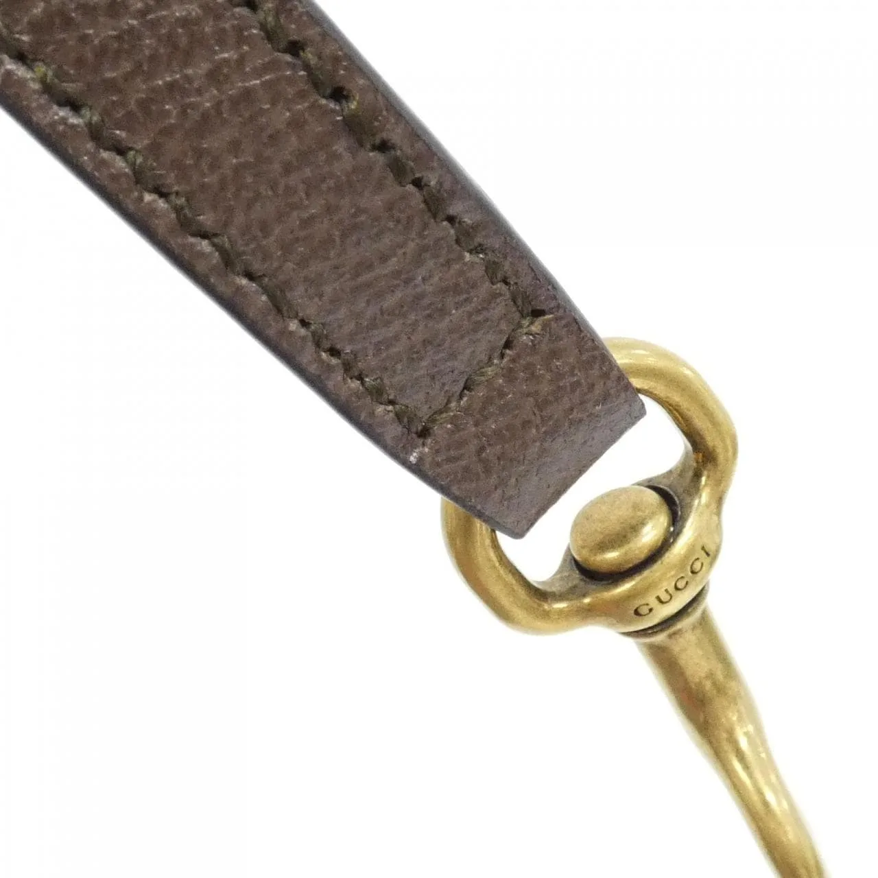 GUCCI 688497 Handbag Canvas 黑色 帆布 中古品A - 縮圖 6