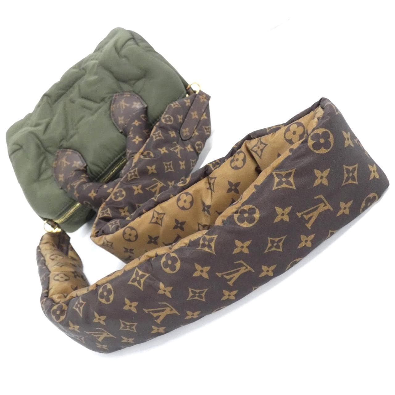LOUIS VUITTON Speedy M59009 Boston Nylon 黑色 尼龍 中古品A - 縮圖 6
