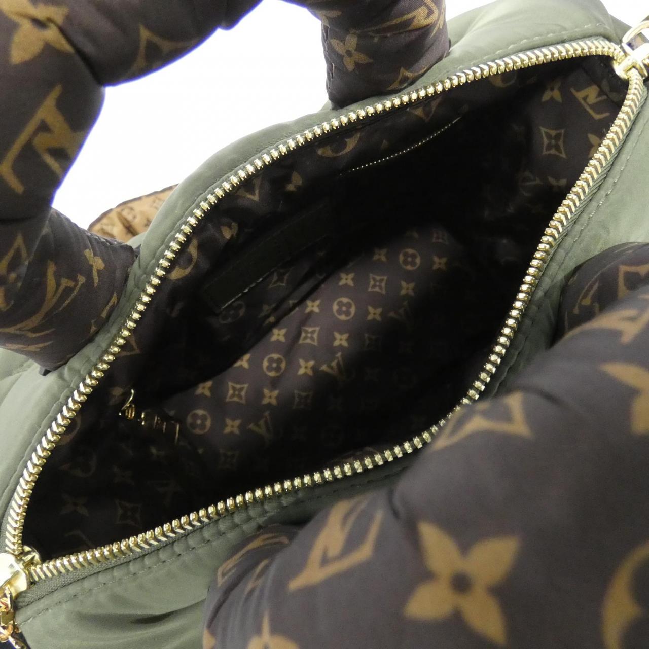 LOUIS VUITTON Speedy M59009 Boston Nylon 黑色 尼龍 中古品A - 縮圖 7