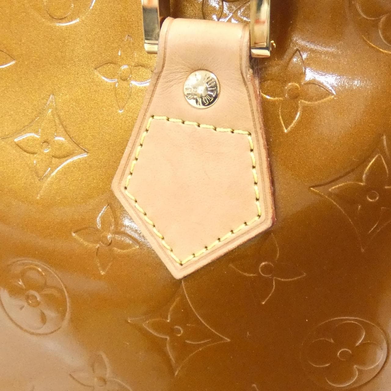 LOUIS VUITTON M91122 Shoulder Vernis 黑色 Vernis - 縮圖 3