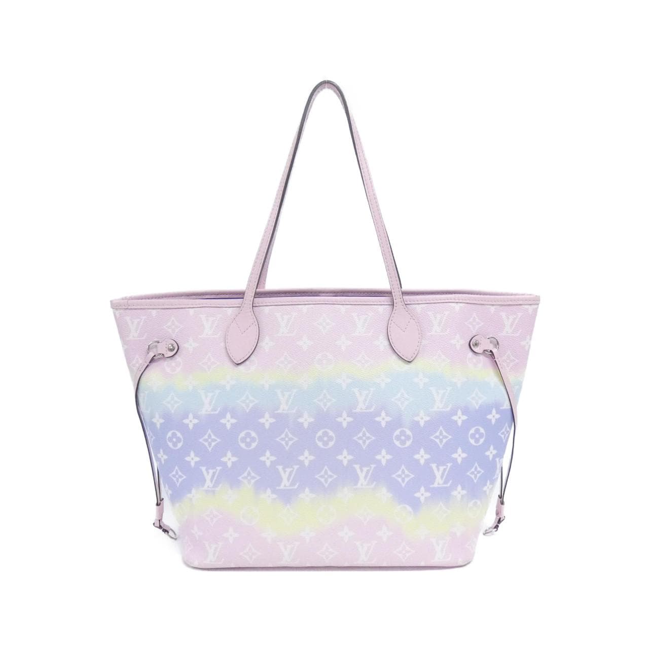 LOUIS VUITTON Neverfull M45270 Tote Canvas 黑色 帆布 - 縮圖 2