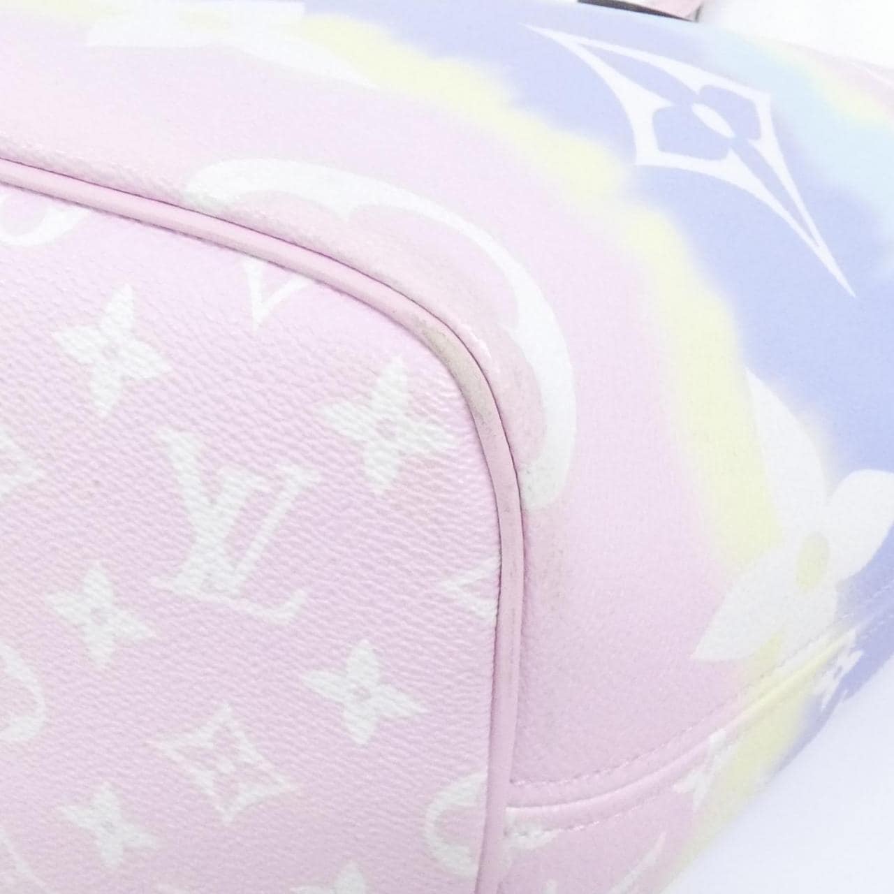 LOUIS VUITTON Neverfull M45270 Tote Canvas 黑色 帆布 - 縮圖 3