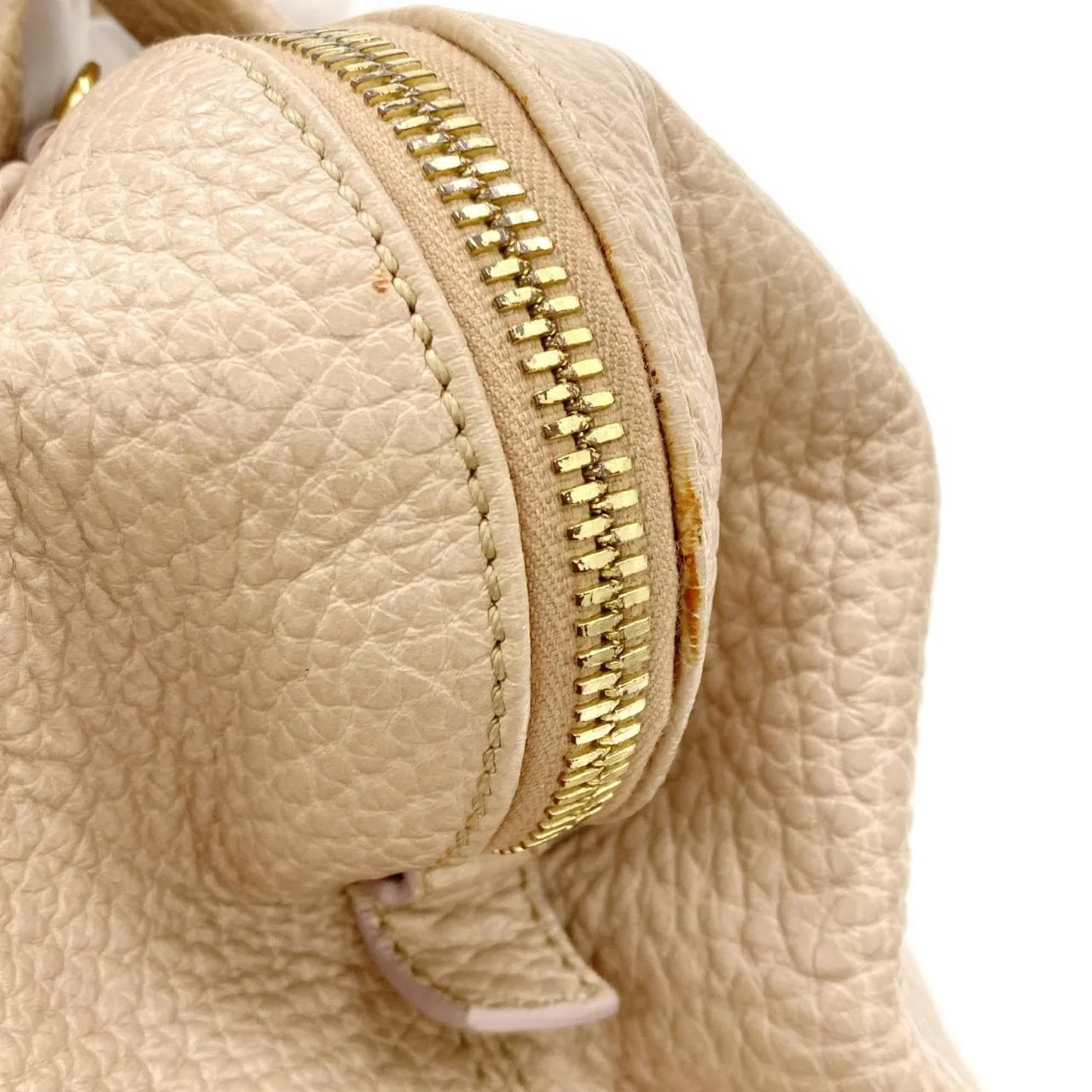 FENDI By The Way 8BL114 HXF Handbag Leather Gold Leather - Thumbnail 4