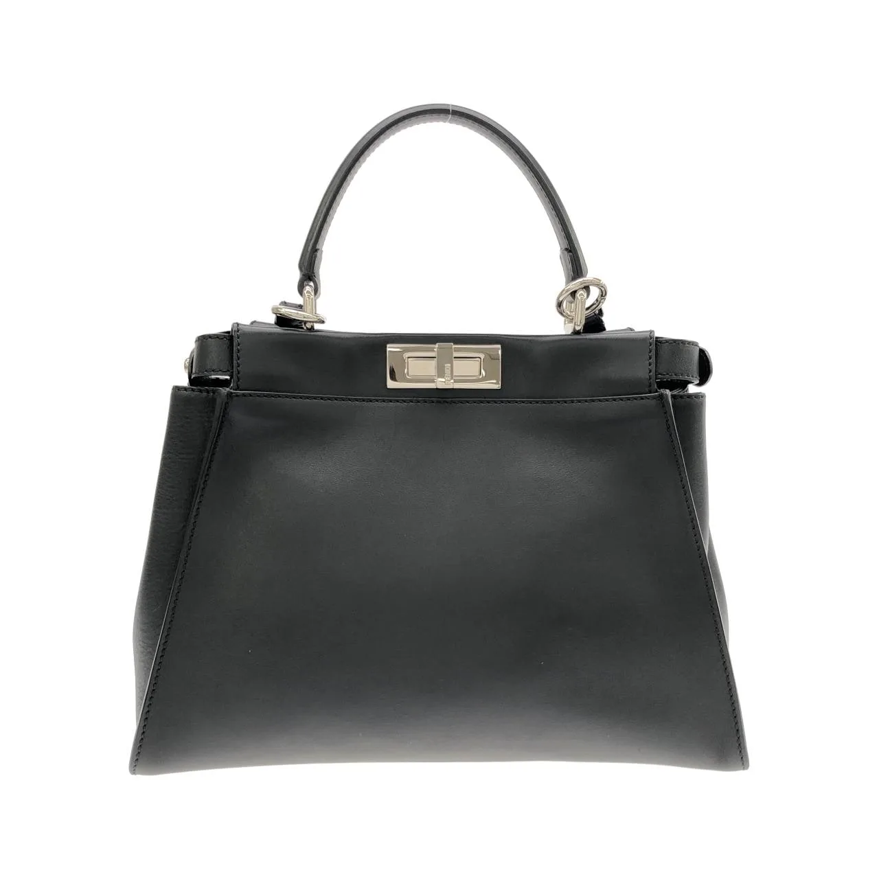 FENDI Peekaboo 8BN290 41G Handbag Silver - Thumbnail 2