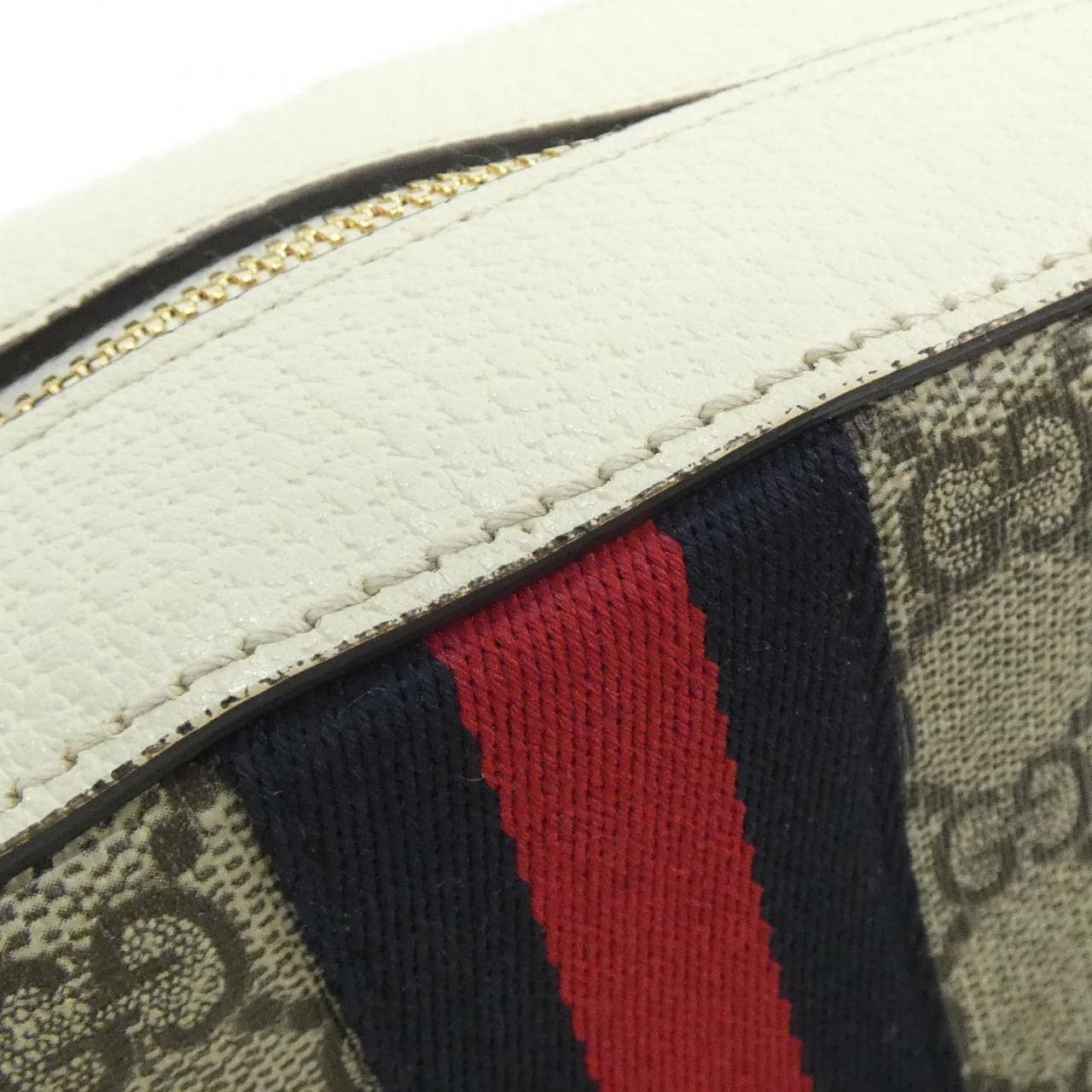 GUCCI 681064 96IWT Shoulder Canvas Black Canvas - Thumbnail 4