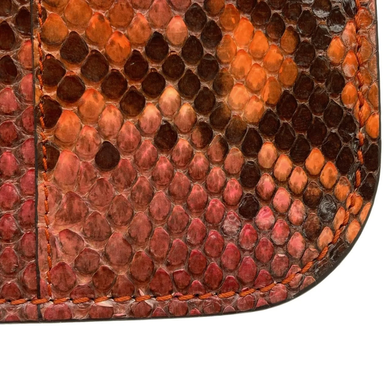 GUCCI 362971 E5C0N Shoulder Python Black Python - Thumbnail 5