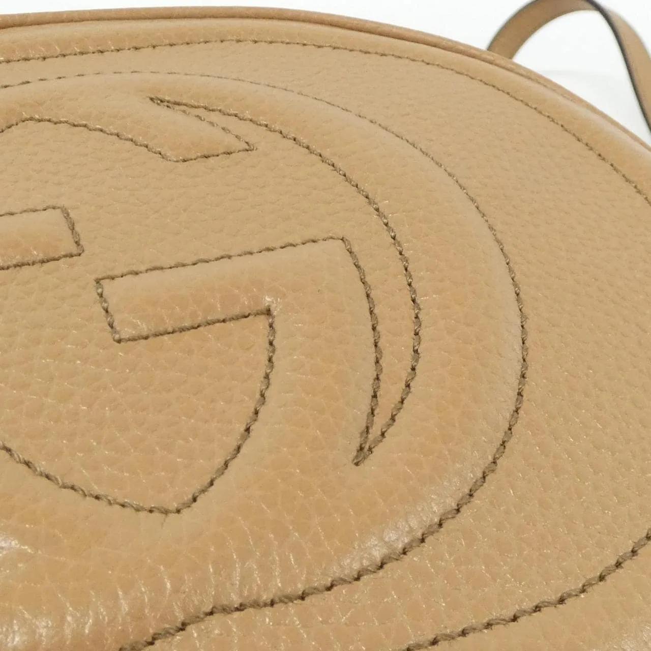 GUCCI 747779 A7M0G Shoulder Leather Black Leather - Thumbnail 4