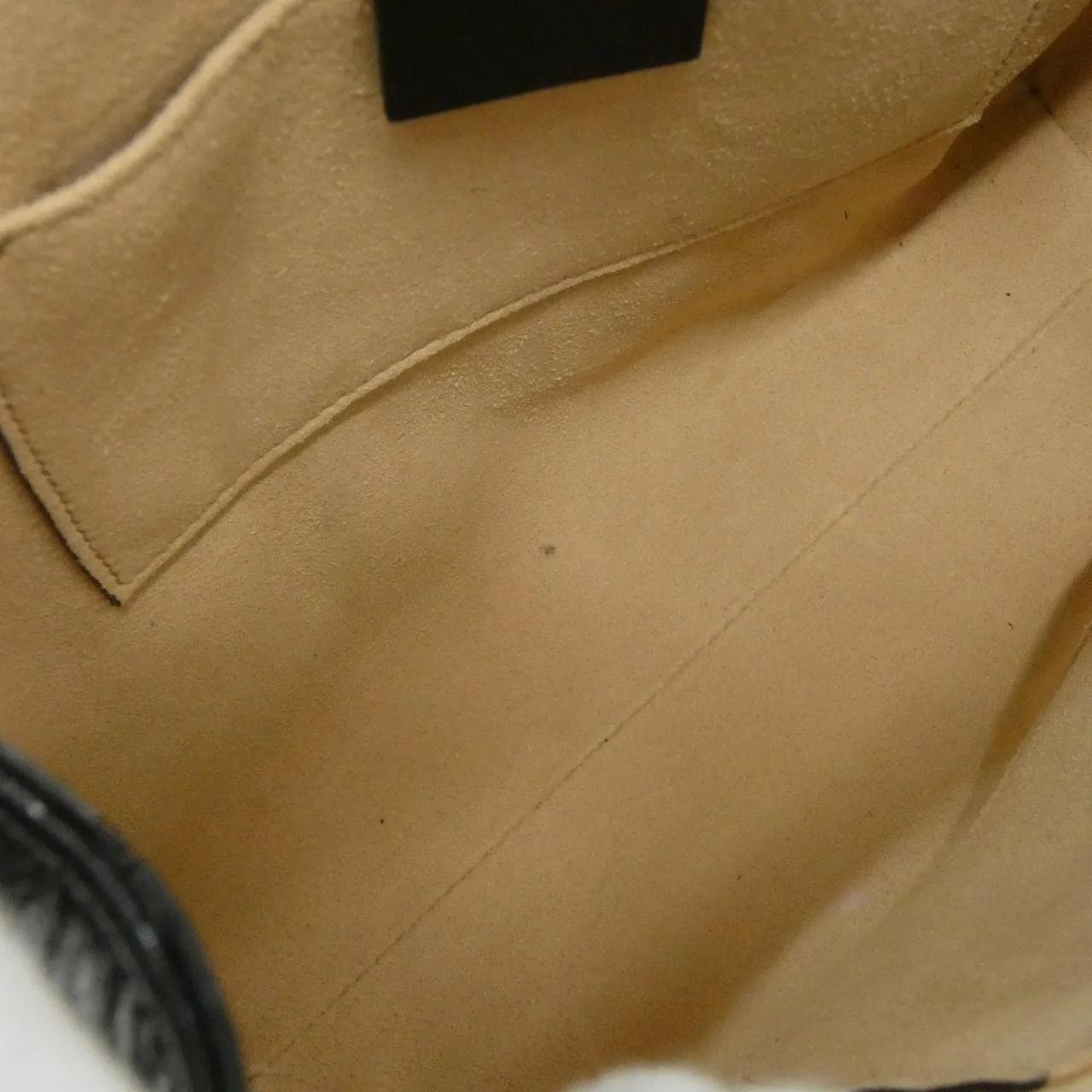 GUCCI Ophidia 547551 D6ZYB Handbag Patent Leather 黑色 漆皮 中古品A - 縮圖 10