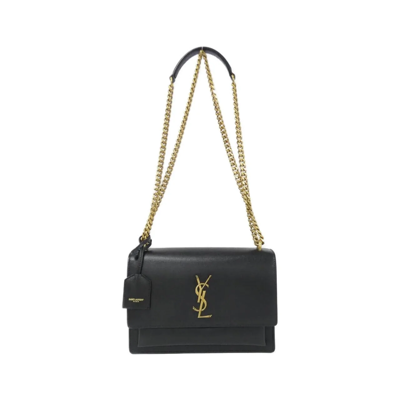 SAINT LAURENT Sunset 442906 D420W Shoulder Black