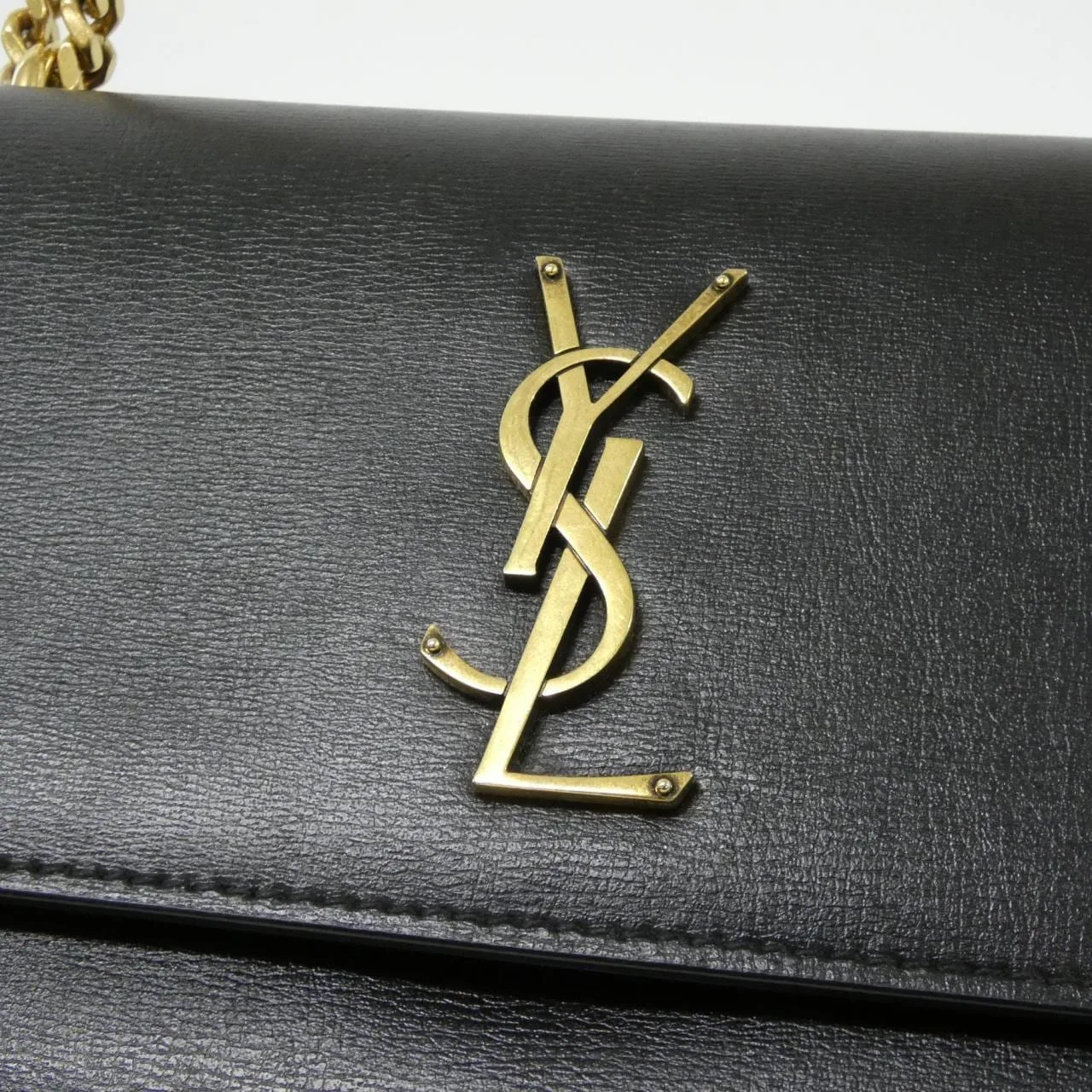 SAINT LAURENT Sunset 442906 D420W Shoulder 黑色 - 縮圖 4