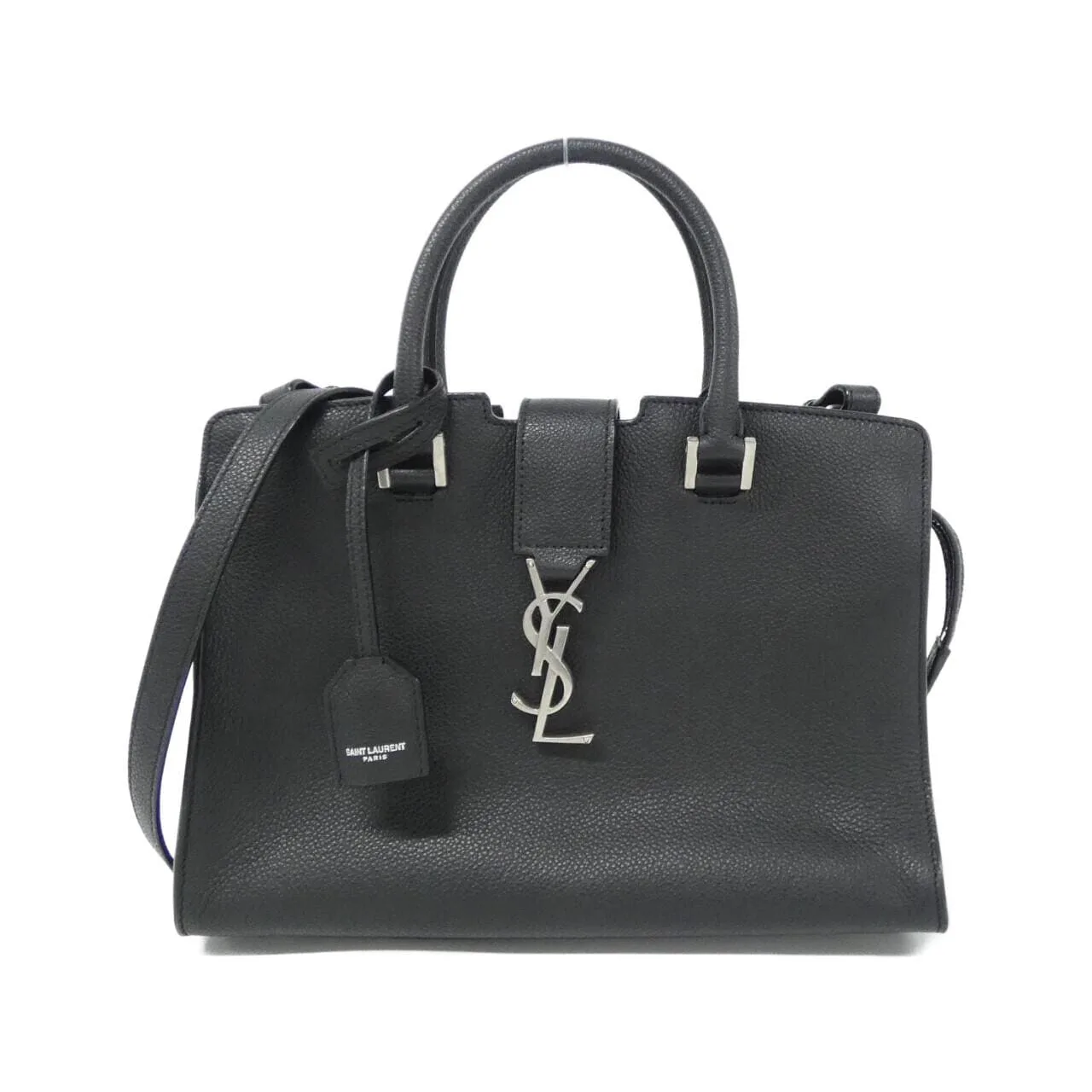 SAINT LAURENT 635358 B680E Handbag Monogram Black