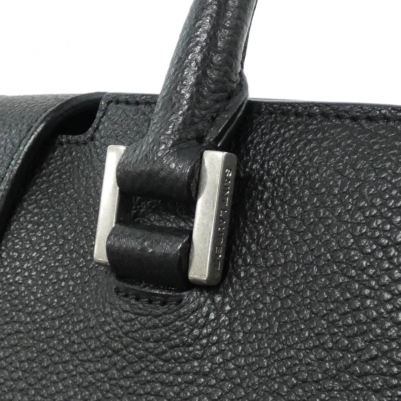 SAINT LAURENT 635358 B680E Handbag Monogram Black Monogram - Thumbnail 5