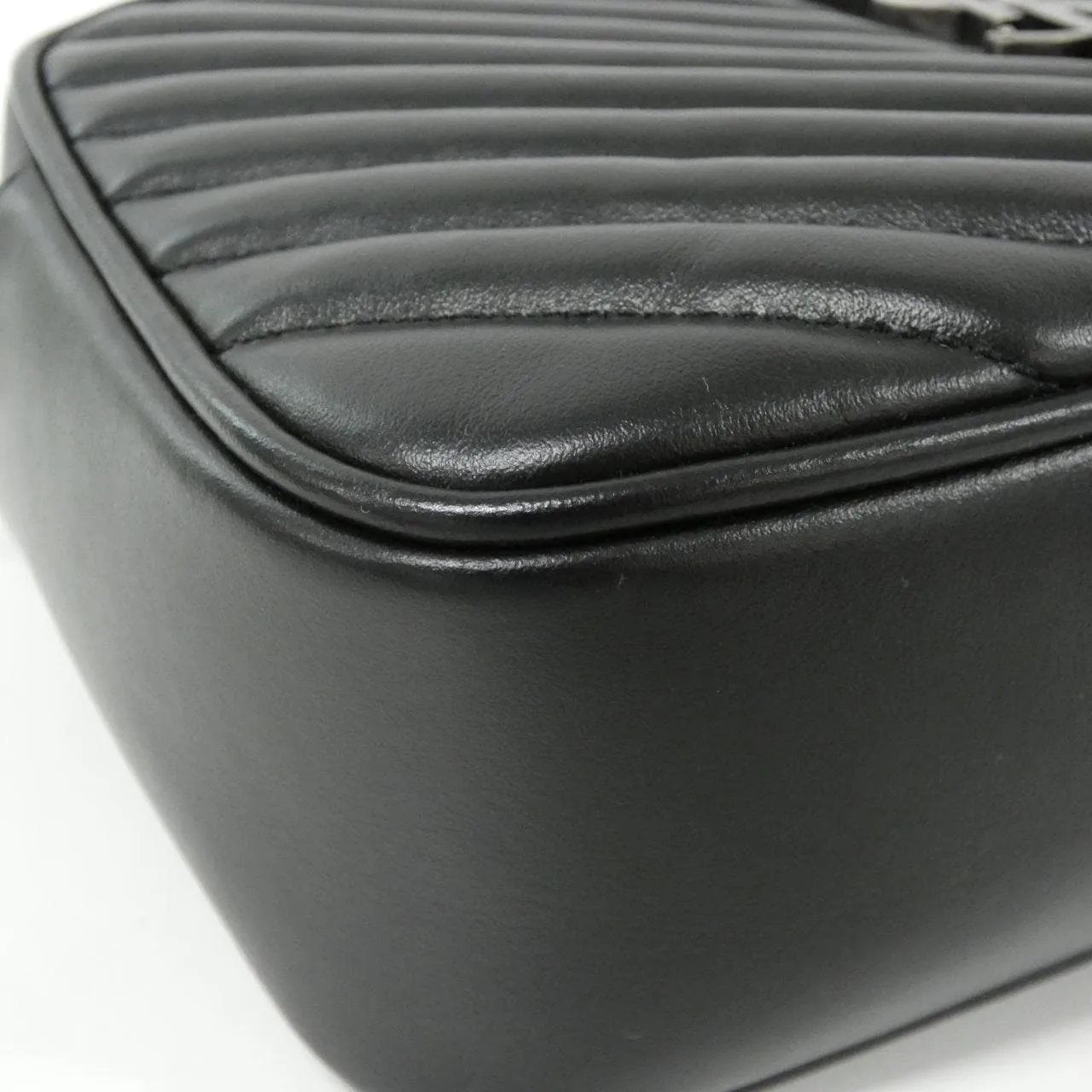 SAINT LAURENT 761554 DV704 Shoulder Black - Thumbnail 3