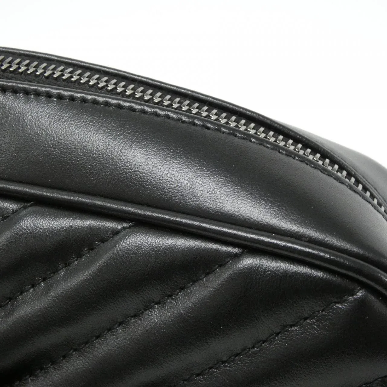 SAINT LAURENT 761554 DV704 Shoulder Black - Thumbnail 6