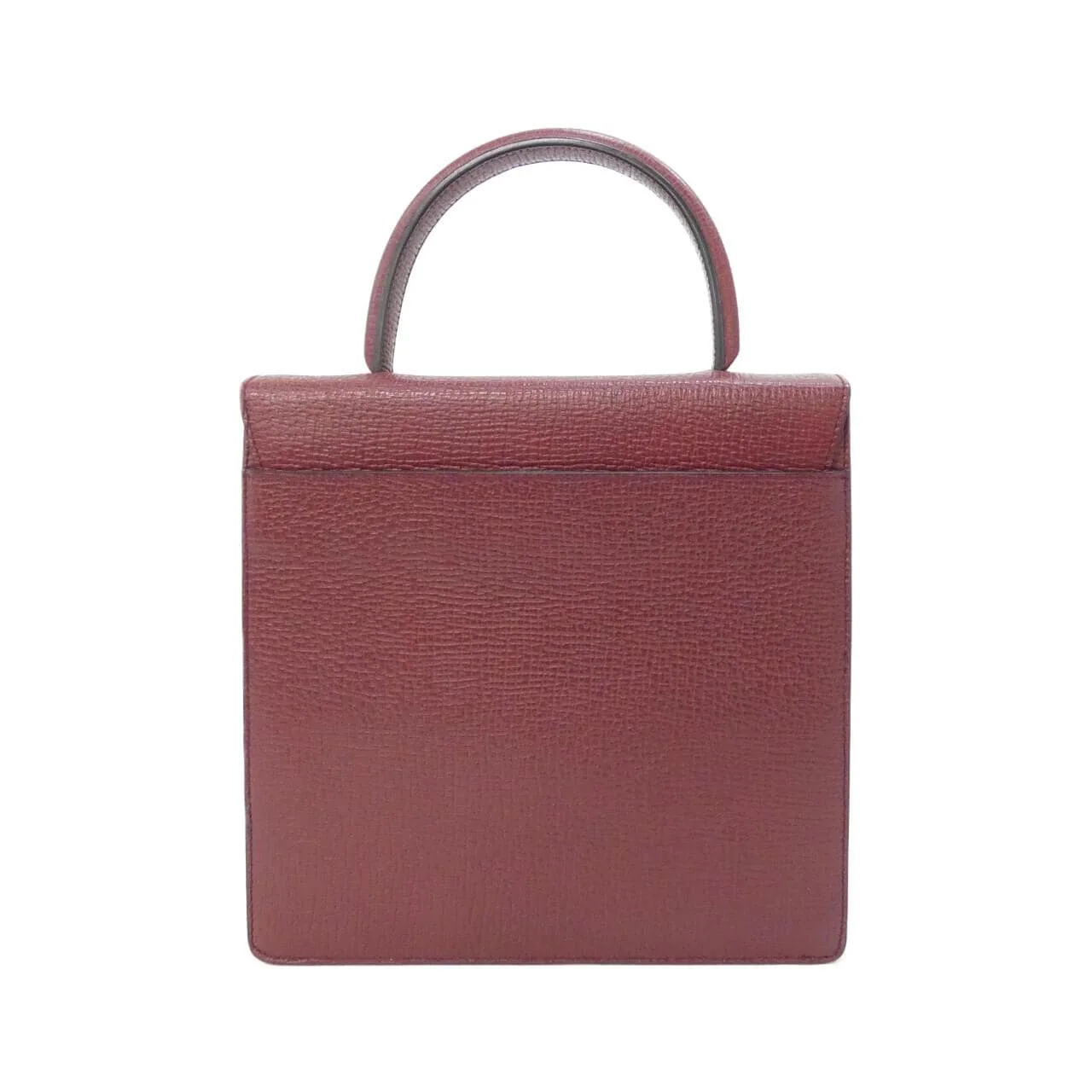 LOEWE Handbag Leather 酒紅色 皮革 中古品A - 縮圖 2