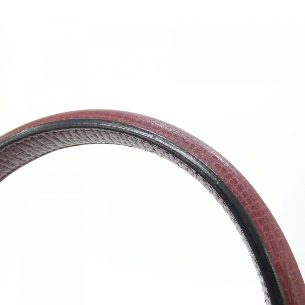 LOEWE Handbag Leather 酒紅色 皮革 中古品A - 縮圖 7