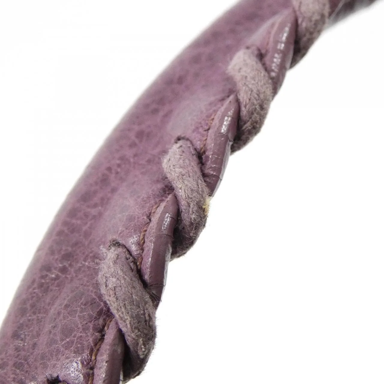 BALENCIAGA 235216 D94JT Handbag Lambskin 黑色 羊皮 中古品B - 縮圖 6