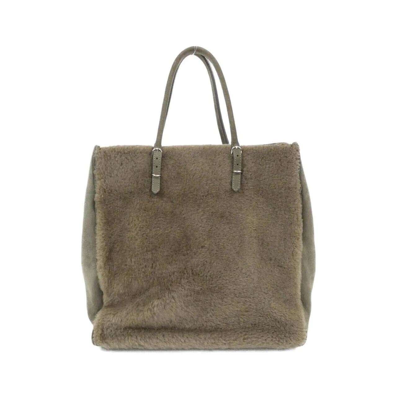 BALENCIAGA 255412 AYV2N Handbag Leather Black Leather Rank A - Thumbnail 2