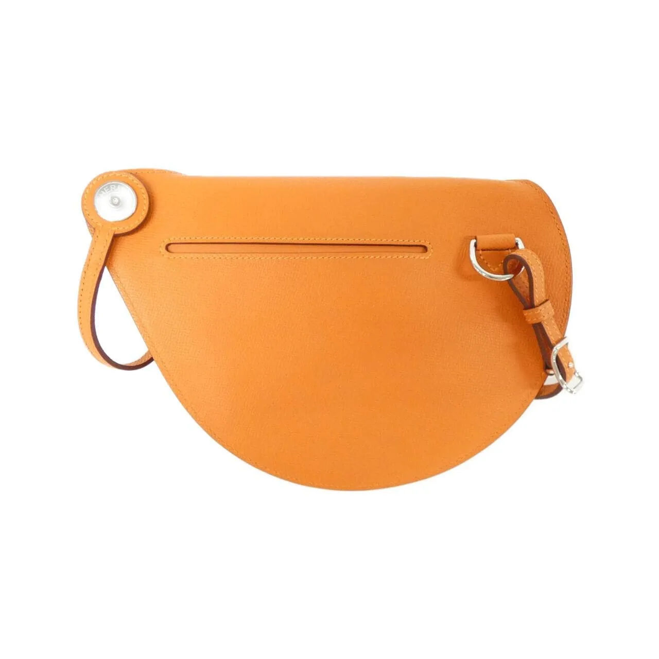 HERMES 084847CK Shoulder Epsom Black Epsom Leather Rank A - Thumbnail 2