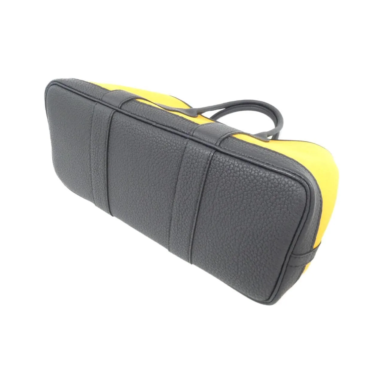 HERMES Garden Party 071407CK Tote Black Rank A - Thumbnail 2