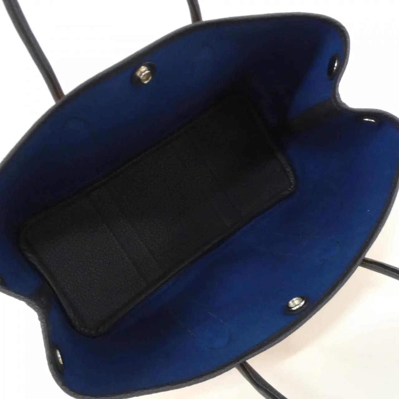 HERMES Garden Party 071407CK Tote Black Rank A - Thumbnail 6