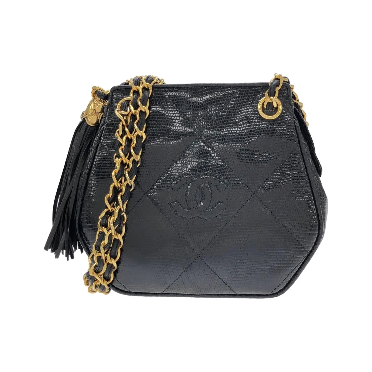 CHANEL Shoulder Black