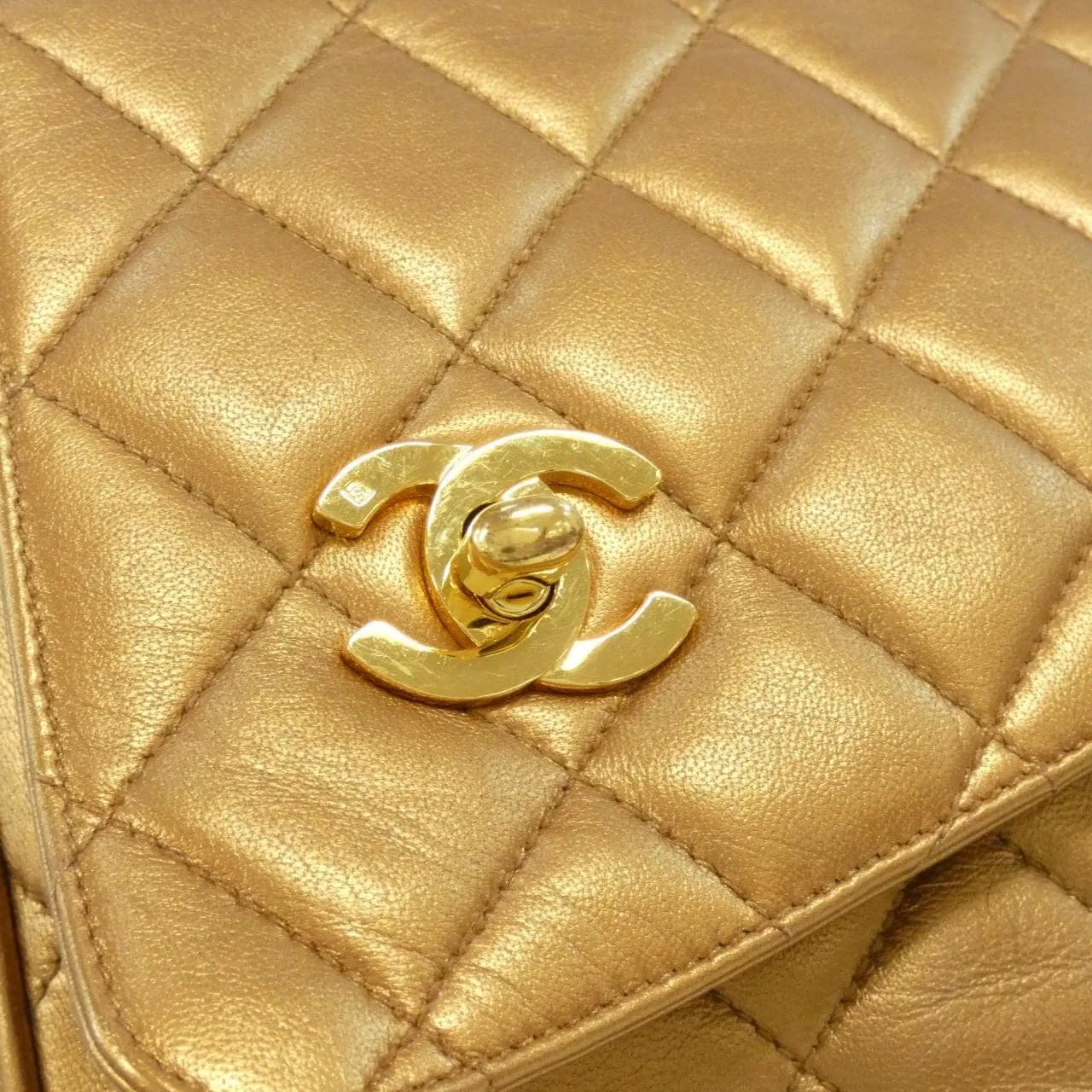 CHANEL Shoulder Lambskin