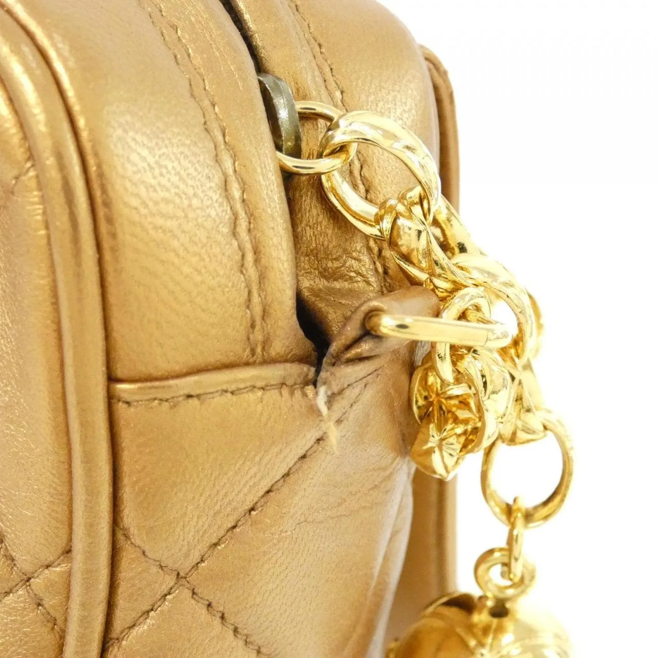 CHANEL Shoulder Lambskin