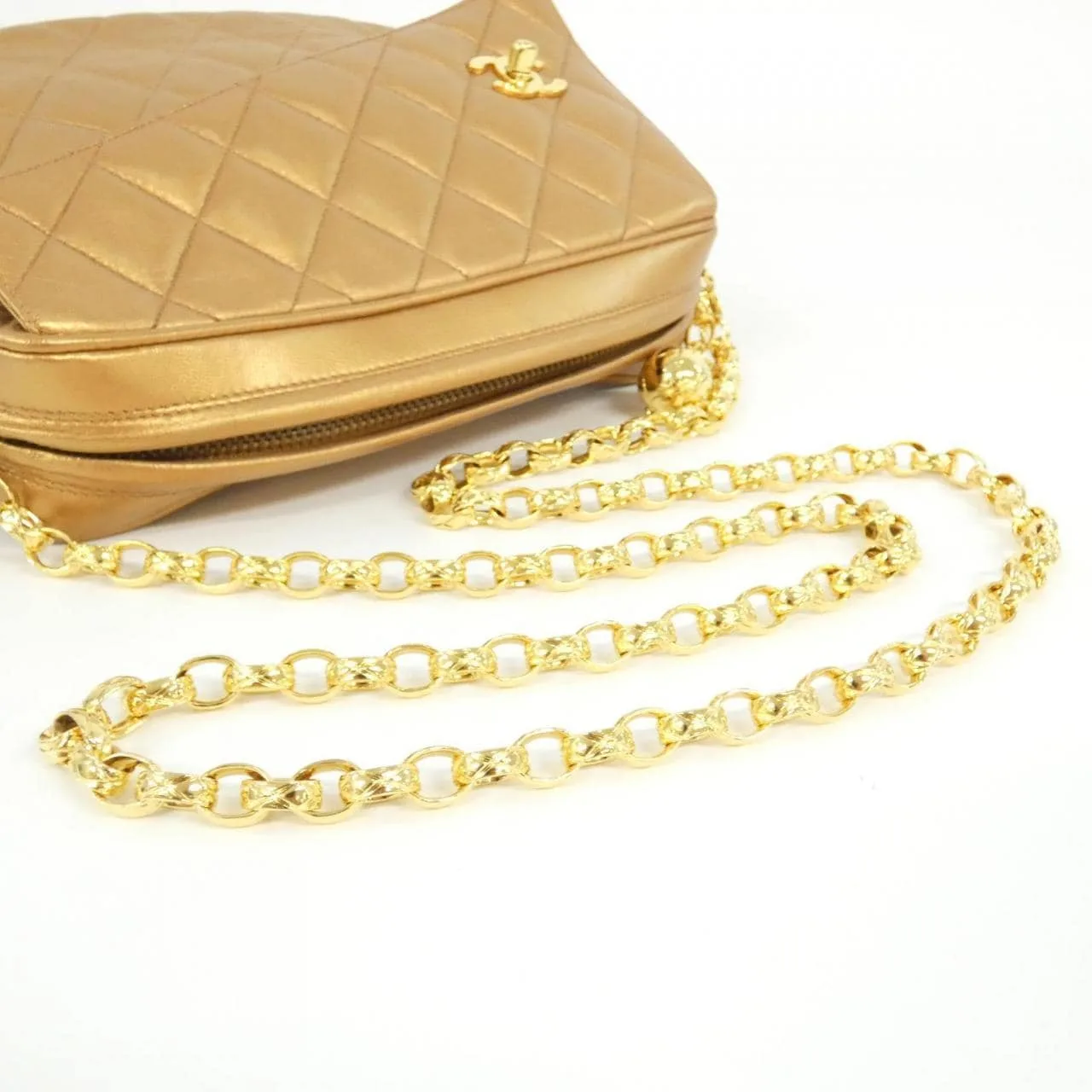 CHANEL Shoulder Lambskin