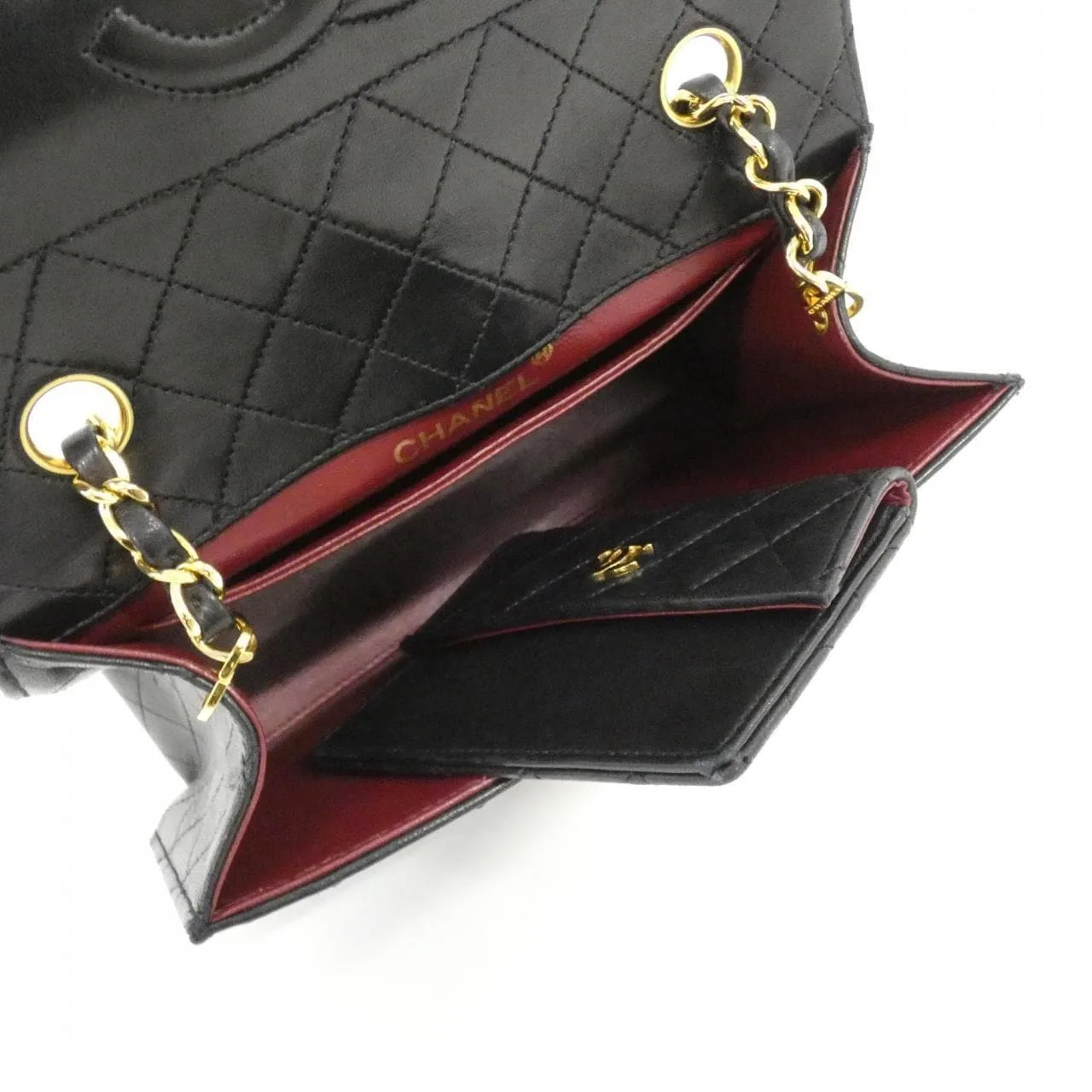 CHANEL Shoulder Lambskin