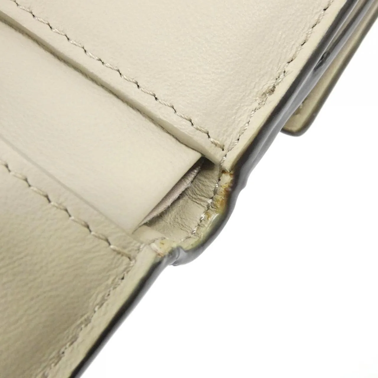 FENDI Peekaboo 8M0438 AM2W Wallet Leather Black Leather Rank A - Thumbnail 8